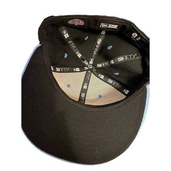 Hickory Crawdads New Era Authentic SZ 6 3/4 59FIFTY Hat Cap Blue - Picture 5 of 9